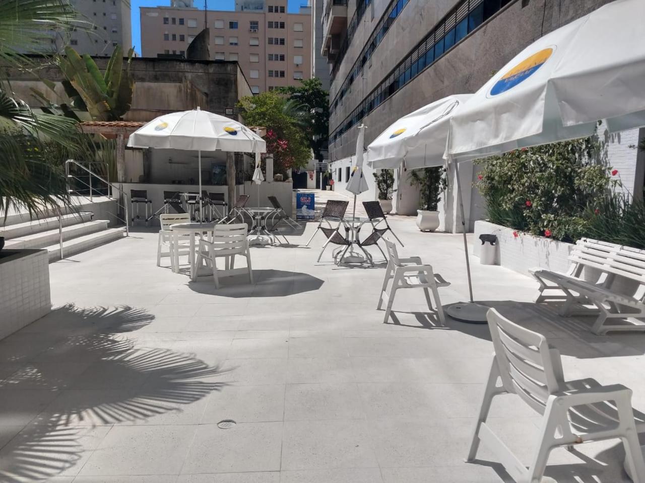 Apartamento Flat Praia Pitangueiras No Guarujá Exterior foto